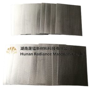 高密度钨合金屏蔽轧制片