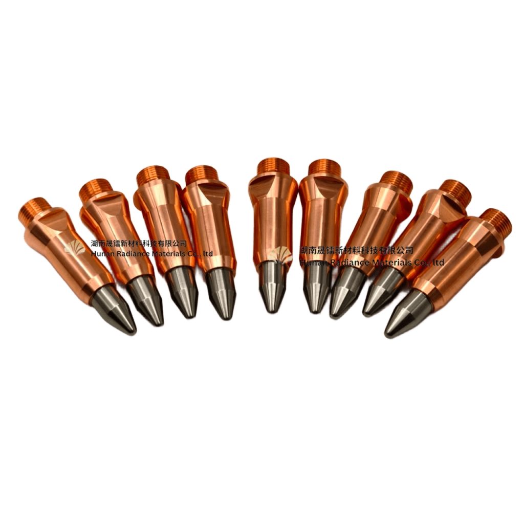 F4电极 等离子喷涂耗材 钨铜合金 散热